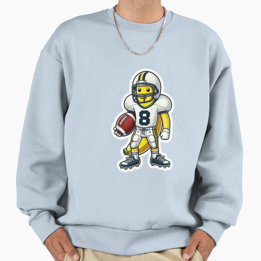 Banana Football Sweatshirt - Novelty Apparel for Adults - T-Shirt, Sweatshirt, Hoodie