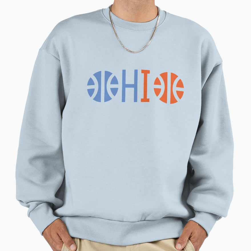 Ohio Bball Sweatshirt - Trendy Graphic for Adults - T-Shirt, Sweatshirt, Hoodie