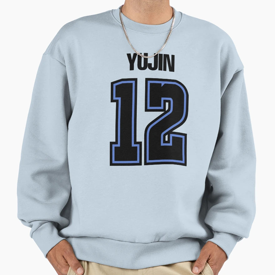 Jersey Number Yujin Sweatshirt - Trendy Graphic Men Women - T-Shirt, Sweatshirt, Hoodie