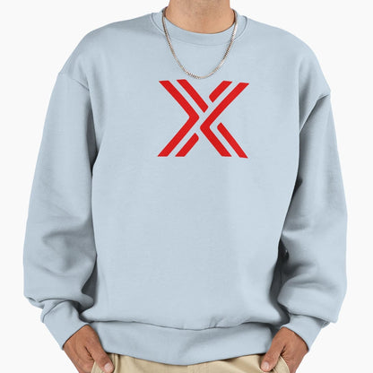 Immutable X Red Sweatshirt - Unique Graphic Unisex - T-Shirt, Sweatshirt, Hoodie