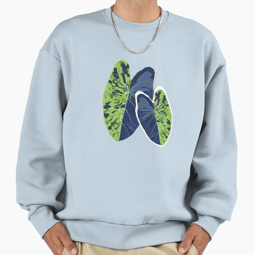 Hand Drawn Illustration Tropical Sweatshirt - Trendy Graphic Men Women - T-Shirt, Sweatshirt, Hoodie