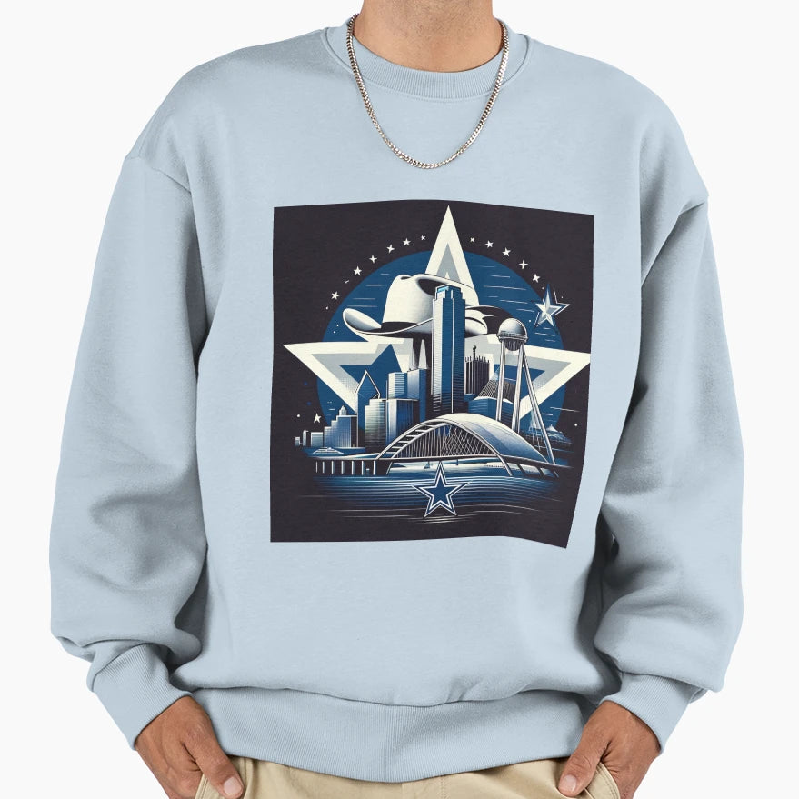 Dallas Cowboys Essence Artwork Sweatshirt - Trendy Graphic Unisex - T-Shirt, Sweatshirt, Hoodie