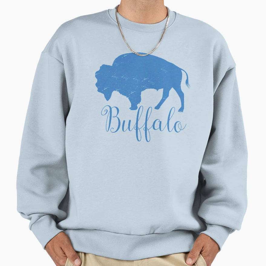Buffalo New York Wny 716 Buffalove Sweatshirt - Aesthetic Graphic Unisex - T-Shirt, Sweatshirt, Hoodie
