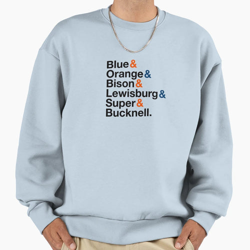 Bison Bucknell Sweatshirt - Streetwear Style Unisex - T-Shirt, Sweatshirt, Hoodie