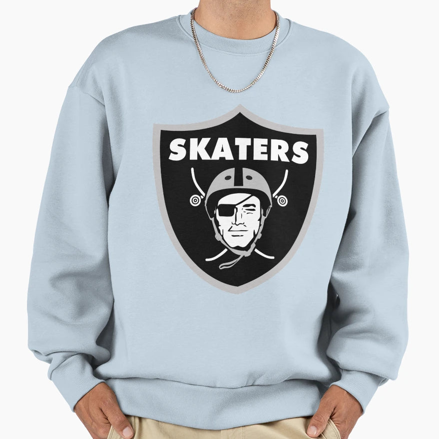 Skaters Sweatshirt - Aesthetic Graphic Men Women - T-Shirt, Sweatshirt, Hoodie