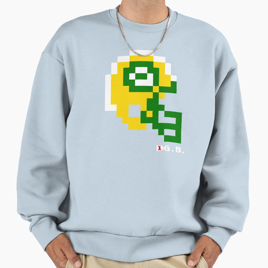 Gb Helmet Tecmo Bowl T-Shirt - Unique Graphic for Adults - T-Shirt, Sweatshirt, Hoodie