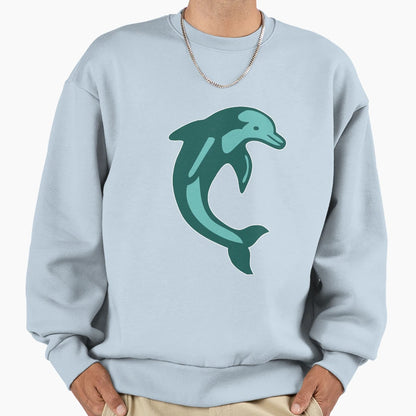 Dolphin Dolphin Sweatshirt - Custom Art Print for Adults - T-Shirt, Sweatshirt, Hoodie
