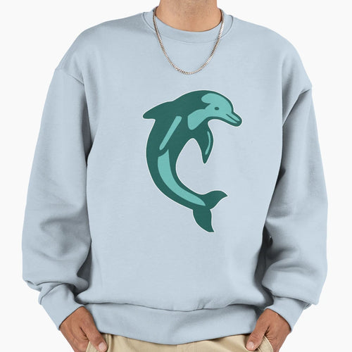Dolphin Dolphin Sweatshirt - Custom Art Print for Adults - T-Shirt, Sweatshirt, Hoodie