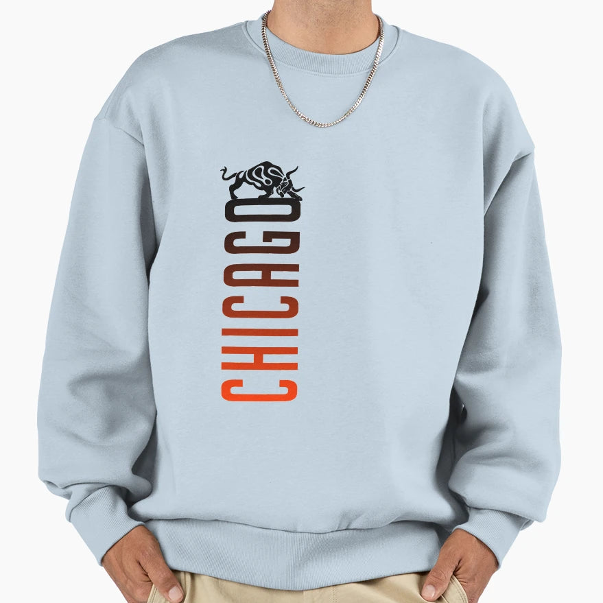 Chicago Sweatshirt - Casual Everyday Wear Unisex - T-Shirt, Sweatshirt, Hoodie