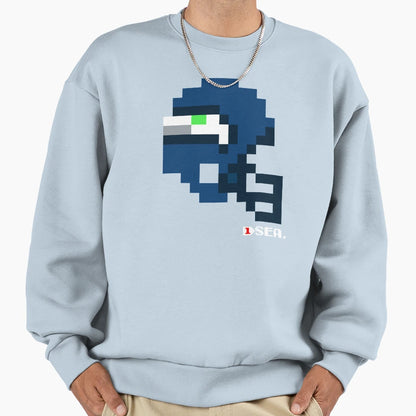 Sea Current Helmet Tecmo Bowl T-Shirt - Aesthetic Graphic Men Women - T-Shirt, Sweatshirt, Hoodie