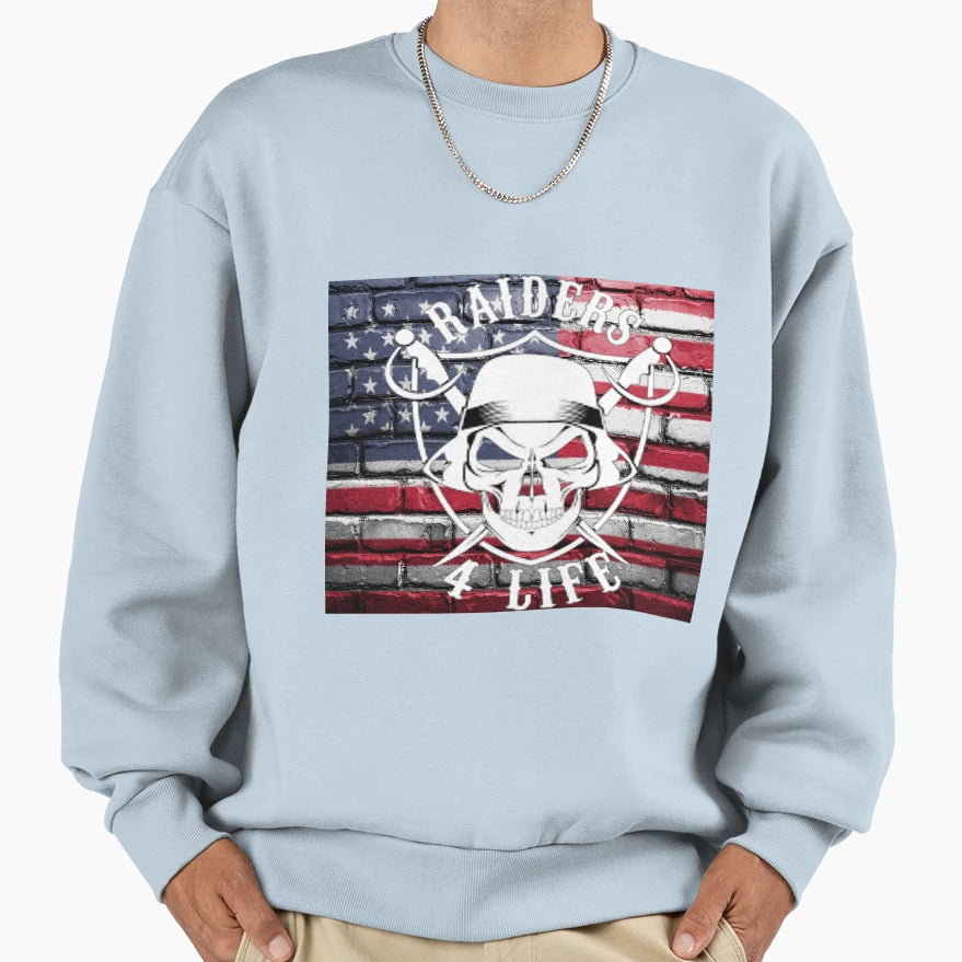 Raiders Sweatshirt - Fun Novelty Design Men Women - T-Shirt, Sweatshirt, Hoodie
