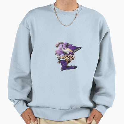 Vikings Minnesota Sweatshirt - Casual Everyday Wear Unisex - T-Shirt, Sweatshirt, Hoodie