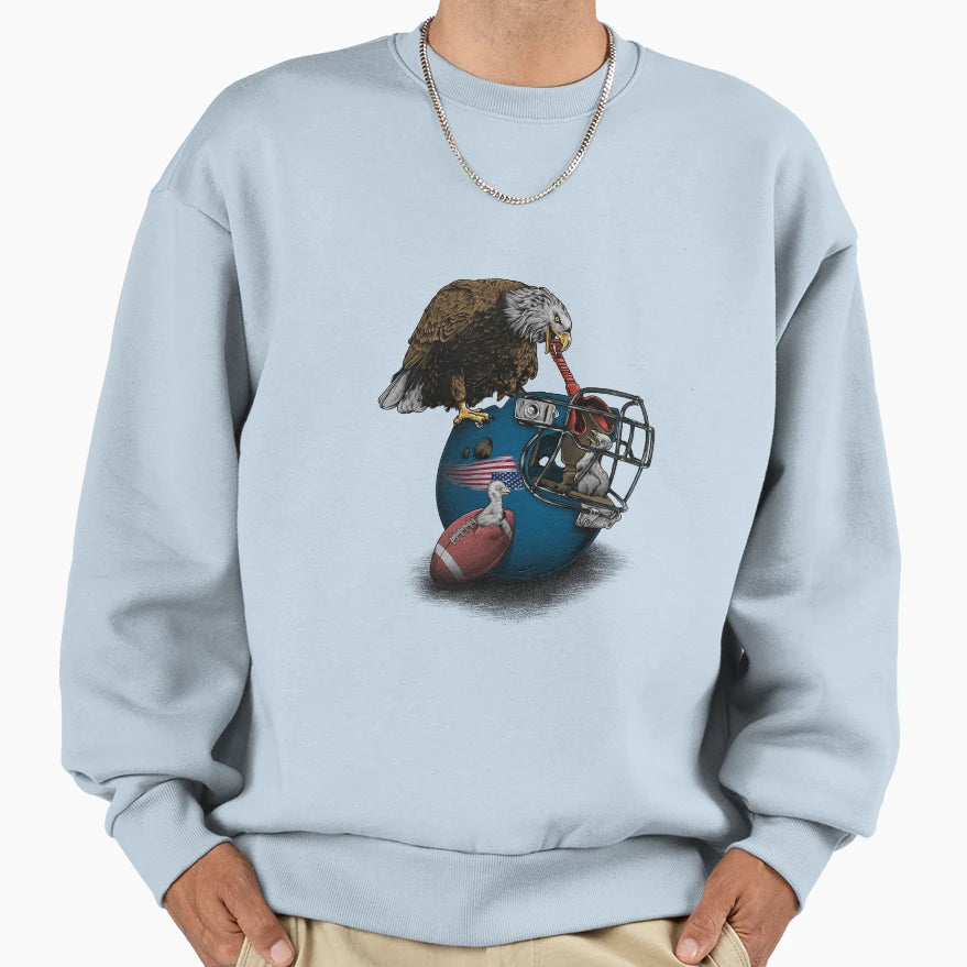 Sports Nature American Football Sweatshirt - Aesthetic Graphic Men Women - T-Shirt, Sweatshirt, Hoodie