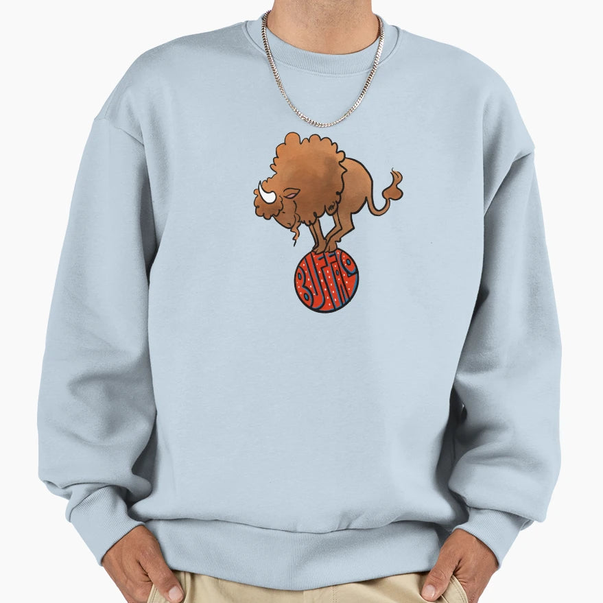 Buffalo Balance Sweatshirt - Custom Art Print for Adults - T-Shirt, Sweatshirt, Hoodie
