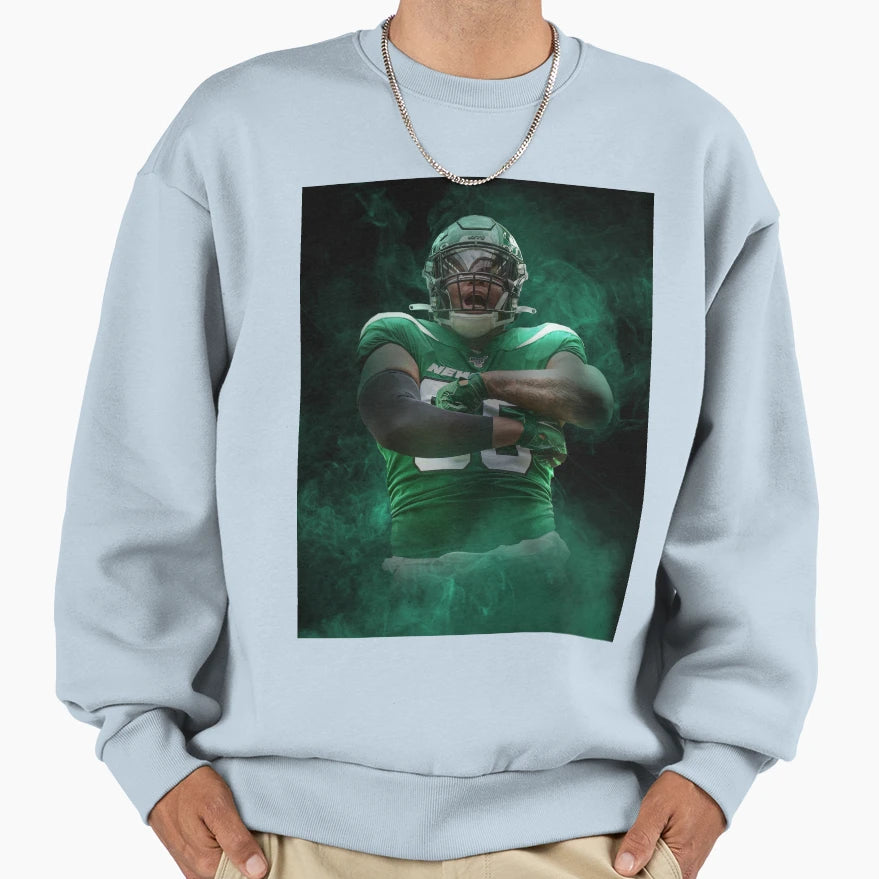 Quinnen Williams New York Sports Sweatshirt - Custom Art Print Men Women - T-Shirt, Sweatshirt, Hoodie
