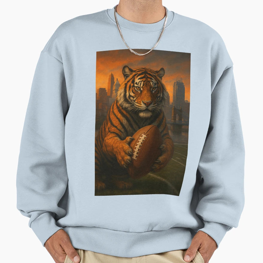 Cincinnati Football V3 Sweatshirt - Aesthetic Graphic for Adults - T-Shirt, Sweatshirt, Hoodie