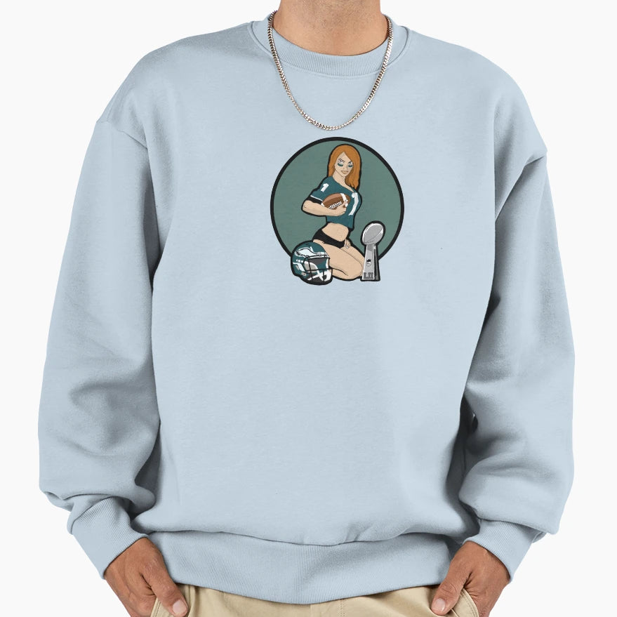 Philadelphia Pinup V4 Sweatshirt - Streetwear Style Unisex - T-Shirt, Sweatshirt, Hoodie