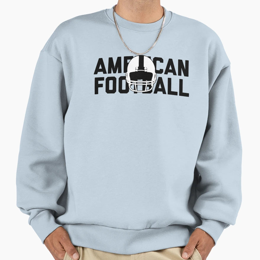 American Football Sweatshirt - Unique Graphic Men Women - T-Shirt, Sweatshirt, Hoodie