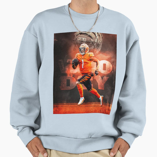 Jamarr Chase Cincinnati Who Dey Sweatshirt - Streetwear Style Men Women - T-Shirt, Sweatshirt, Hoodie