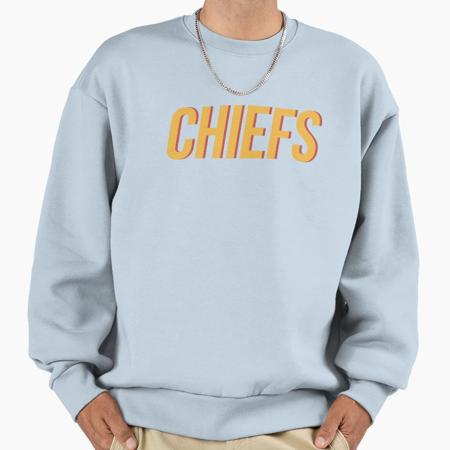 Chiefs Sweatshirt - Aesthetic Graphic for Adults - T-Shirt, Sweatshirt, Hoodie