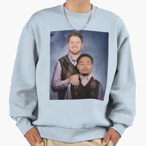Sam Darnold Jaxon Smith Njigba Football Sweatshirt - Graphic Print Unisex - T-Shirt, Sweatshirt, Hoodie
