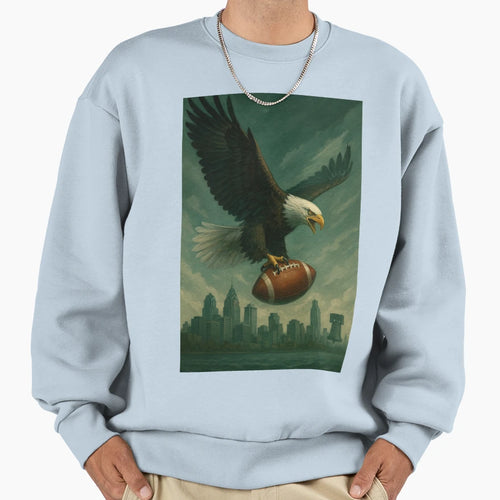 Philadelphia Football V3 Sweatshirt - Minimalist Print Men Women - T-Shirt, Sweatshirt, Hoodie