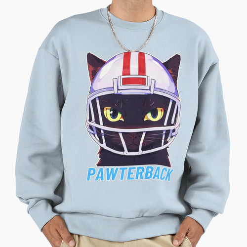 Pawterback American Football Sweatshirt - Custom Art Print Men Women - T-Shirt, Sweatshirt, Hoodie