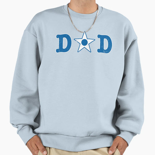 Proud Air Force Dad Air Force Gifts Sweatshirt - Graphic Print for Adults - T-Shirt, Sweatshirt, Hoodie