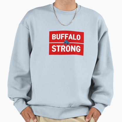 Buffalo Strong Sweatshirt - Unique Graphic Unisex - T-Shirt, Sweatshirt, Hoodie