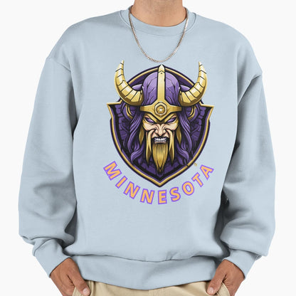 Minnesota Vikings Sweatshirt - Trendy Graphic for Adults - T-Shirt, Sweatshirt, Hoodie