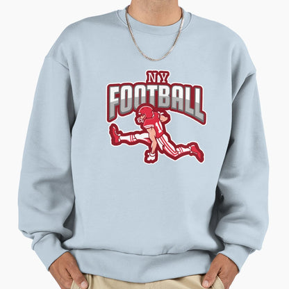 Ny Football Sweatshirt - Minimalist Print for Adults - T-Shirt, Sweatshirt, Hoodie