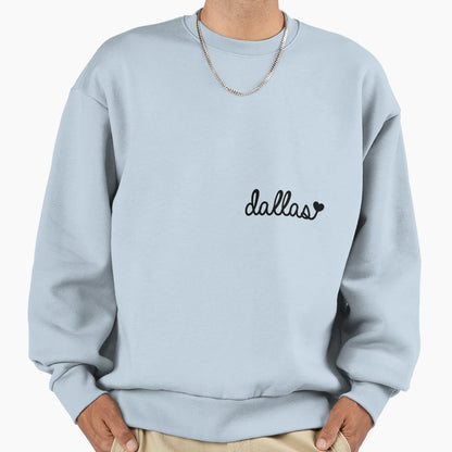 Dallas Sweatshirt - Minimalist Print Unisex - T-Shirt, Sweatshirt, Hoodie