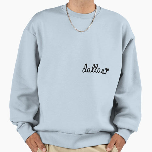 Dallas Sweatshirt - Minimalist Print Unisex - T-Shirt, Sweatshirt, Hoodie