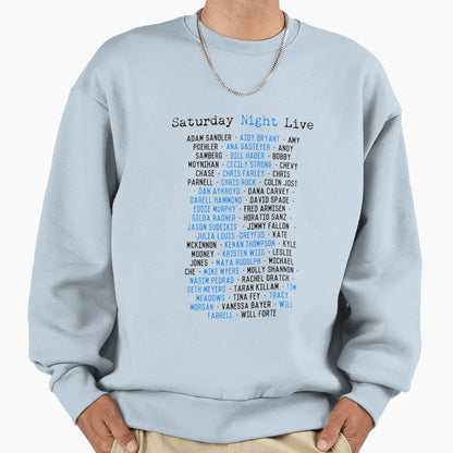 Snl Cast Members Sweatshirt - Graphic Print for Adults - T-Shirt, Sweatshirt, Hoodie