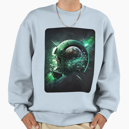 American Football Space Sweatshirt - Unique Graphic Unisex - T-Shirt, Sweatshirt, Hoodie