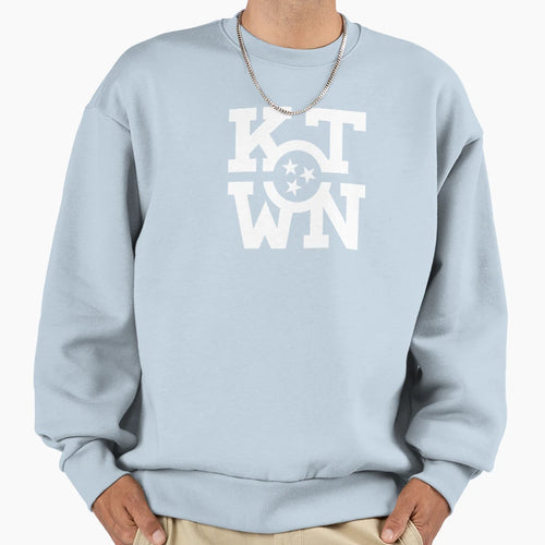 Ktwn White Asphalt Sweatshirt - Graphic Print for Adults - T-Shirt, Sweatshirt, Hoodie