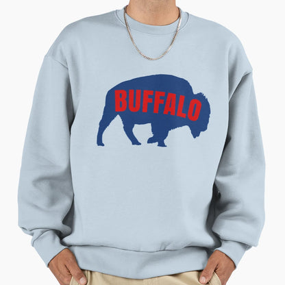 Buffalo New York Billieve Football Sweatshirt - Custom Art Print Men Women - T-Shirt, Sweatshirt, Hoodie
