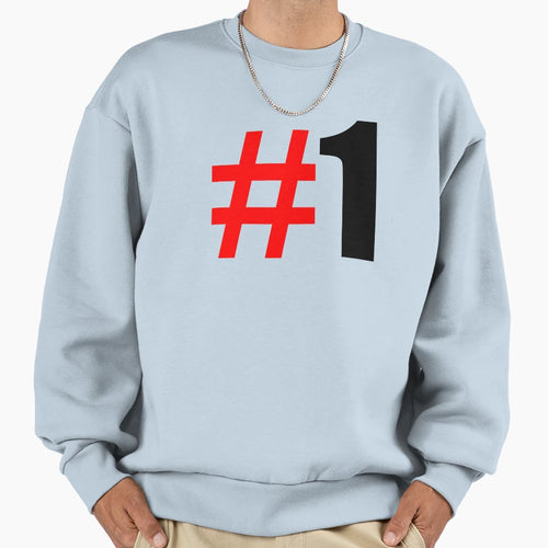 1 Dad Sweatshirt - Trendy Graphic Men Women - T-Shirt, Sweatshirt, Hoodie