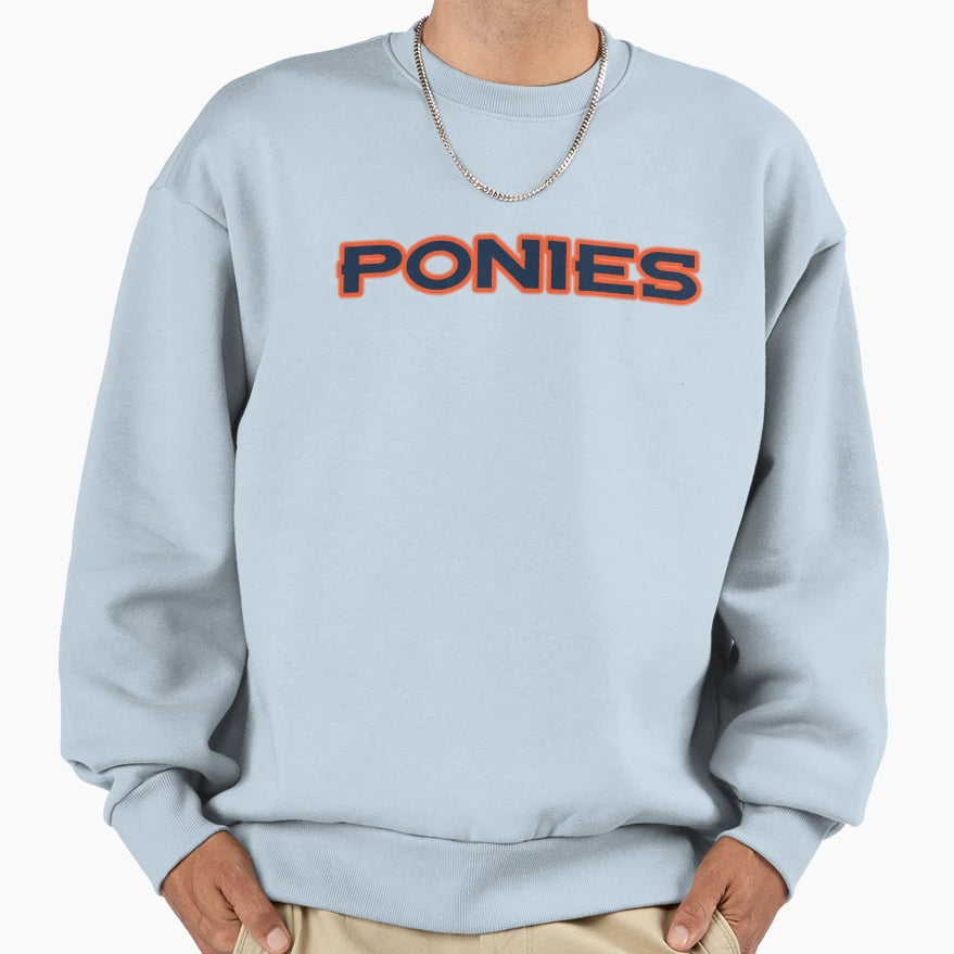 Go Ponies Sweatshirt - Aesthetic Graphic Unisex - T-Shirt, Sweatshirt, Hoodie