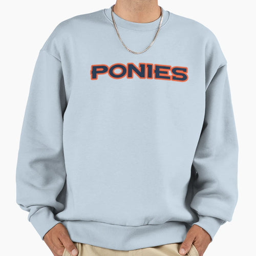 Go Ponies Sweatshirt - Aesthetic Graphic Unisex - T-Shirt, Sweatshirt, Hoodie