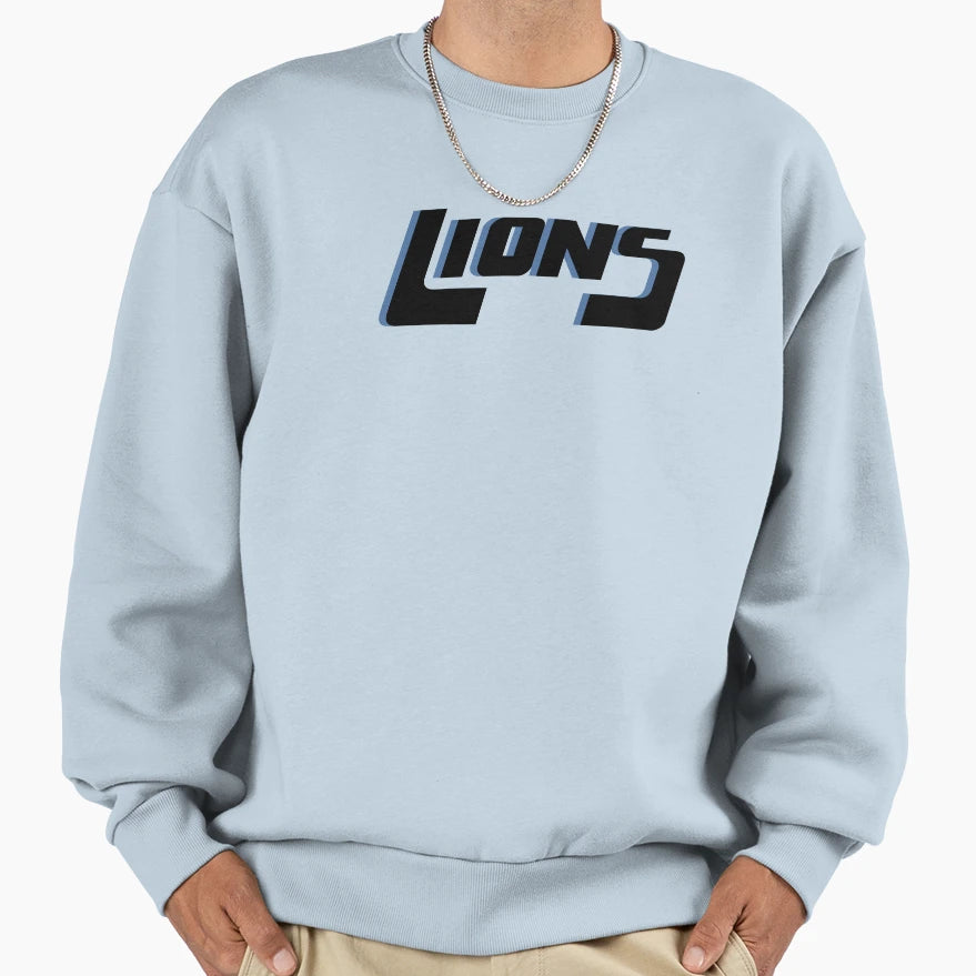 Lions Sweatshirt - Aesthetic Graphic for Adults - T-Shirt, Sweatshirt, Hoodie