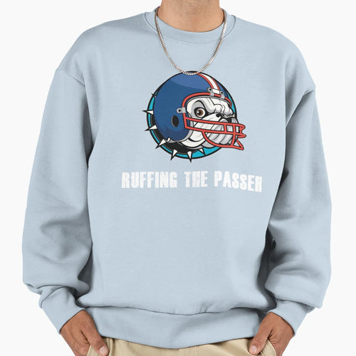 Funny Dog Funny Football Ruffing T-Shirt - Novelty Apparel Men Women - T-Shirt, Sweatshirt, Hoodie