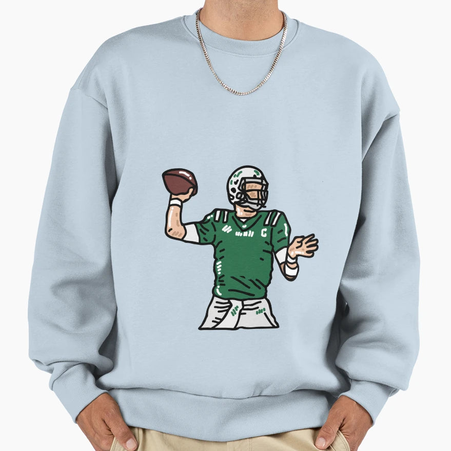 American Football T Shirts Denver T-Shirt - Custom Art Print Men Women - T-Shirt, Sweatshirt, Hoodie