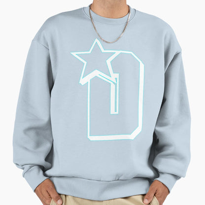 Letter D Sweatshirt - Minimalist Print Unisex - T-Shirt, Sweatshirt, Hoodie