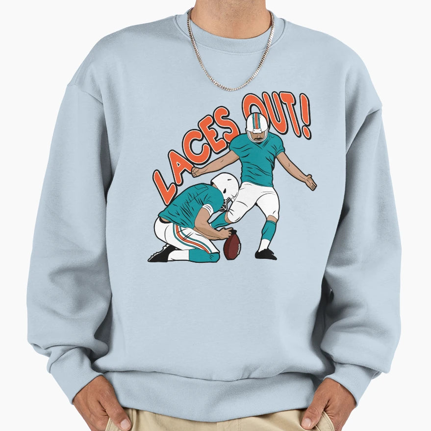 Laces Out Sweatshirt - Novelty Apparel for Adults - T-Shirt, Sweatshirt, Hoodie