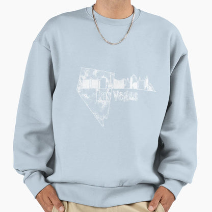 Las Vegas Skyline Sweatshirt - Novelty Apparel Men Women - T-Shirt, Sweatshirt, Hoodie