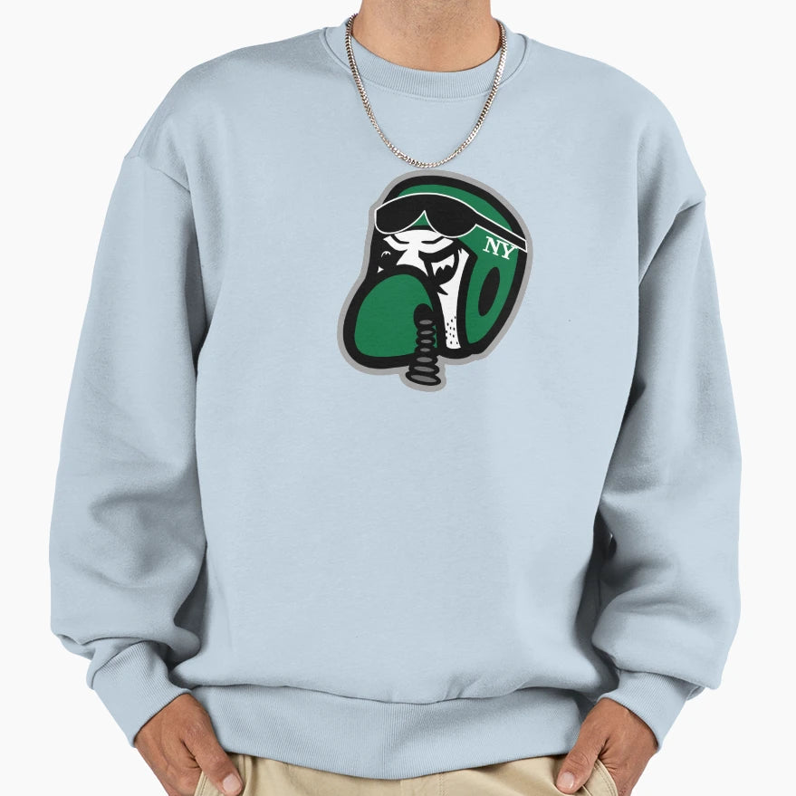 Jets Pilot Mascot Sweatshirt - Streetwear Style Men Women - T-Shirt, Sweatshirt, Hoodie