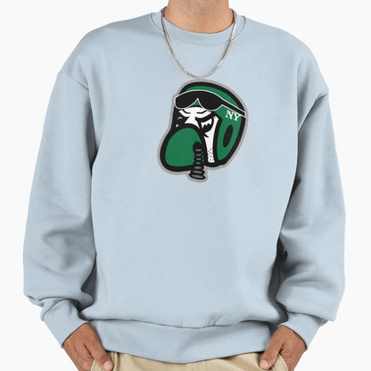 Jets Pilot Mascot Sweatshirt - Streetwear Style Men Women - T-Shirt, Sweatshirt, Hoodie