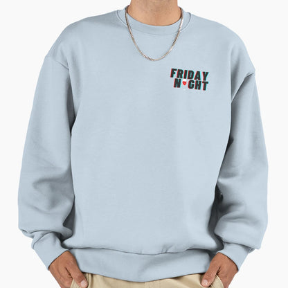 Friday Night Sweatshirt - Minimalist Print for Adults - T-Shirt, Sweatshirt, Hoodie