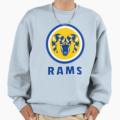 Rams Football La Los Angeles Los Angeles Sweatshirt - Graphic Print Unisex - T-Shirt, Sweatshirt, Hoodie